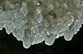 Much of Jewel Cave is covered with calcite spar crystals, but they are rarely as clear as this cluster.