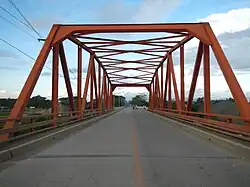 Santa Lucia Bridge (crossing the Angat River from the Municipality of Angat to the Municipality of Doña Remedios Trinidad)