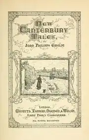 Front cover for New Canterbury Tales by John Philipps Emslie.