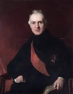 Portrait of George Murray by John Prescott Knight