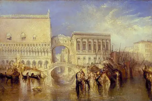 Venice, the Bridge of Sighs by J.M.W. Turner, 1840