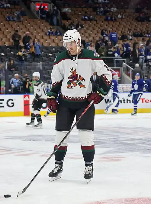 Josh Brown playing with the Coyotes in 2022 (Quintin Soloviev).jpg