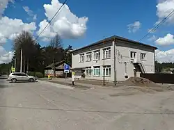 Eldership administrative building in Juodšiliai