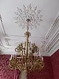 Chandelier, Red Salon