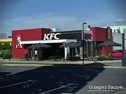 A KFC restaurant in Jelenia Góra, Poland