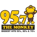 95.7 The Monkey logo (KKVT-HD2)