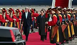 Welcome of US Secretary of State John Kerry to South Korea (2014)