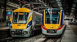 KTM class 91 and class 92 at Kuala Lumpur station