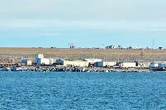 Polar station at Cape Chelyuskin