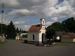 Chapel in the centre of Kožlí