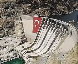 Karakaya Dam.