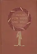 Von Weib und Welt. Gedichte. Berlin: Verlag der Schönheit, 1918