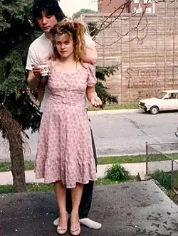 Kat Bjelland in kinderwhore clothing (1992)