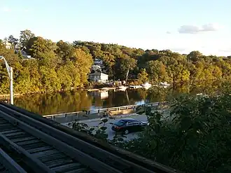 WR Draw over Riverbank Park, Passaic River, and McCarter Highway