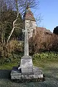 War Memorial to the south of the church.