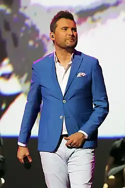 Toome performing in 2022