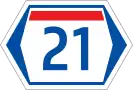 Seoul Special Metropolitan City&nbsp;Route&nbsp;21 shield}}
