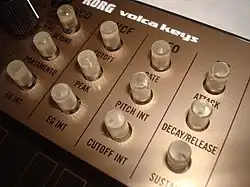 Volca Keys controls