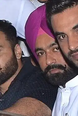 Jassar (centre), 2020