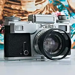 Kiev 4M front with Helios 103