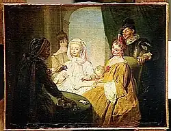 The Conjurer,  1725–1730, Louvre, Paris