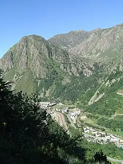 A general view of L'Hospitalet-près-l'Andorre