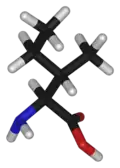 Chemical structure of Isoleucine