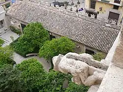 View of the Orange Garden courtyard