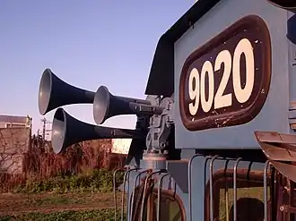 Argentine locomotive horn