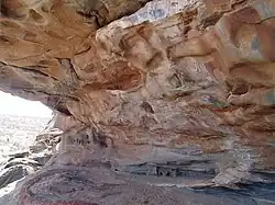 One of the alcoves at Laas Geel