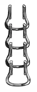 Ladder link chain