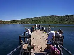 The Small Fry fishing tournament in the Stilling Basin at Lake Meredith