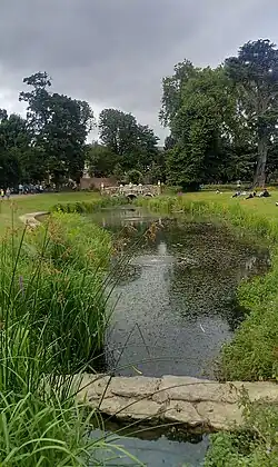 The Serpentine Lake.