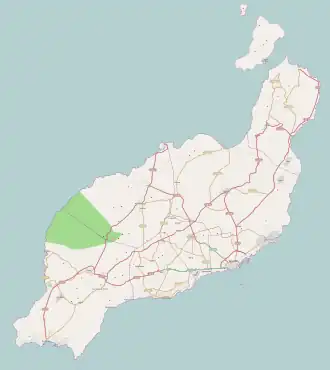 Famara is located in Lanzarote