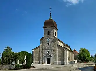 The church in Laviron