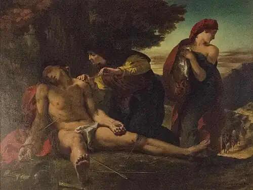 The Martyrdom of Saint Sebastian by Eugène Delacroix