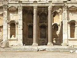 The Exedra around the Great Court, Roman Heliopolis.