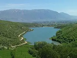 Leminot reservoir lake in Pirg