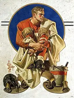 Study for the cover of The Saturday Evening Post