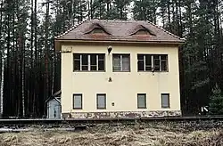 The signal box at Lipowa