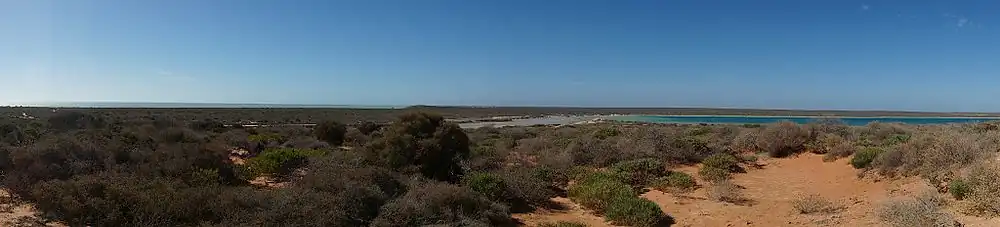 Little Lagoon on the north edge of Denham