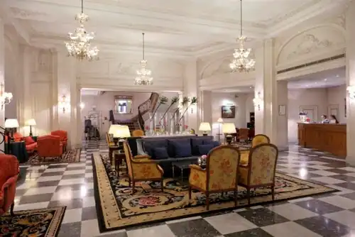 The lobby