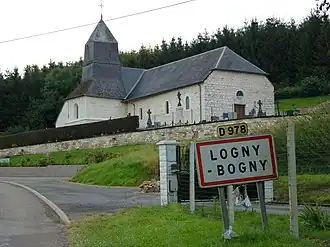 The church in Logny-Bogny