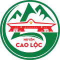 Official seal of Cao Lộc District