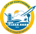 Official logo of Hawthorne, California