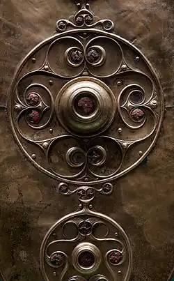 Detail of the Battersea Shield from London