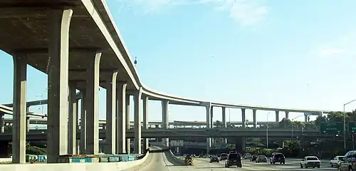A high-capacity stack interchange: the Judge Harry Pregerson Interchange in Los Angeles