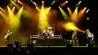 Los Tigres del Norte performing at a Californian casino in 2006