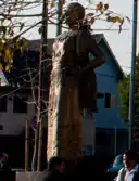 Statue of Lucha Reyes at Mariachi Plaza
