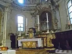 View of the main altar